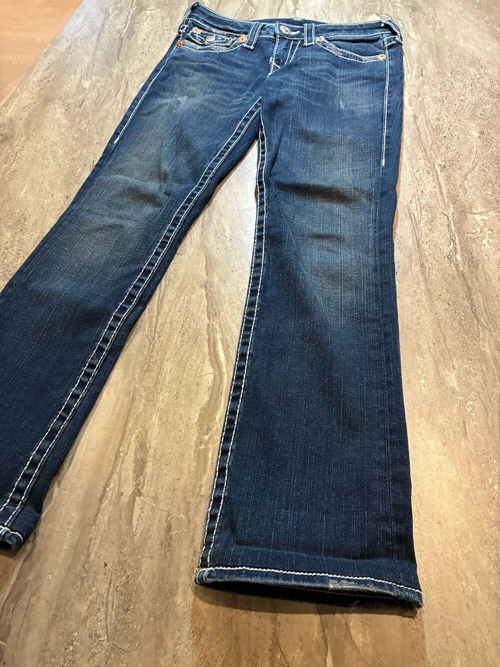 True Religion Brand Jeans Billy Super T Bootcut Denim Jeans Size 27 - Picture 4 of 7